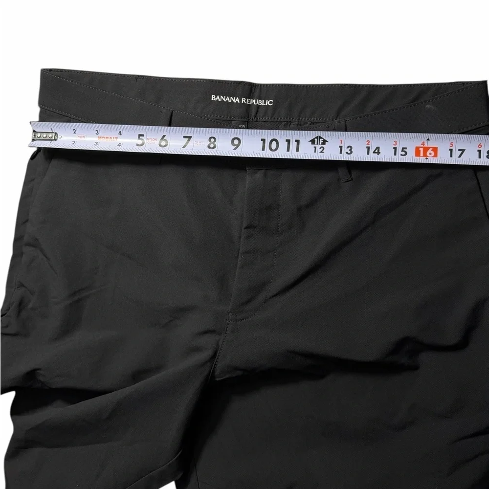 Banana Republic Classic Black technology Dress Pants men size 36x29